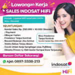 Lowongan Kerja Sales Indosat Hifi