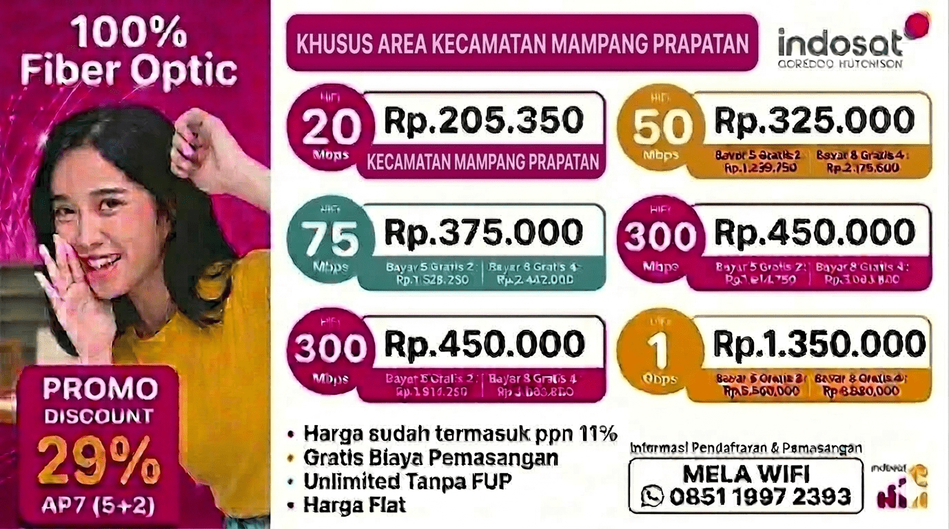 JASA PEMASANGAN WIFI MAMPANG PRAPATAN