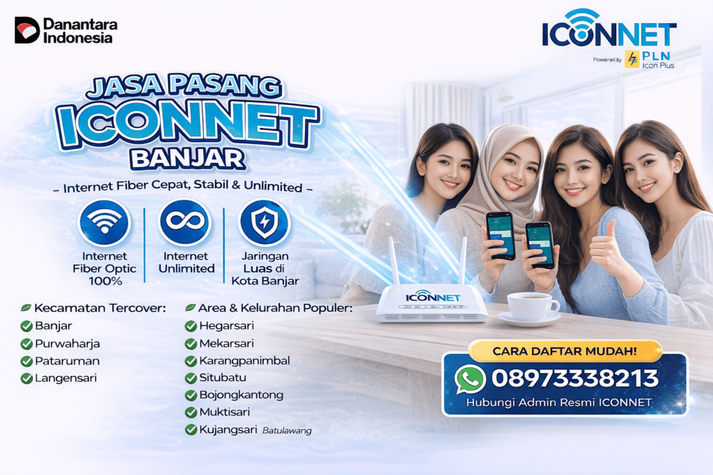 Jasa Pasang ICONNET Banjar