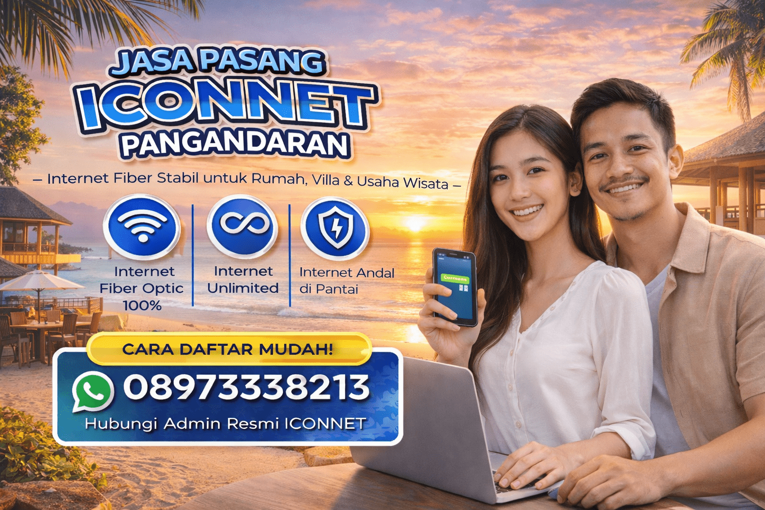 Jasa Pasang ICONNET Pangandaran