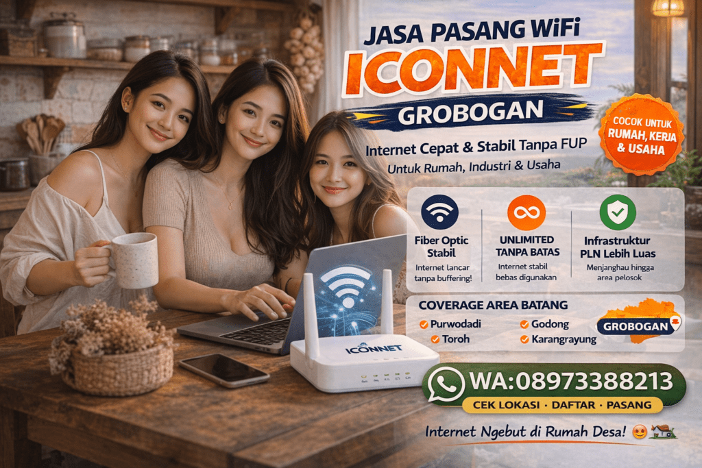 Pendaftaran ICONNET Grobogan