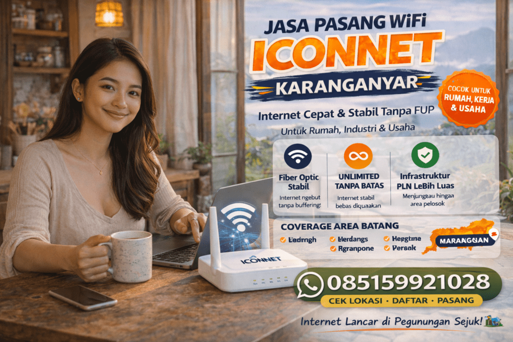 Internet cepat di Karanganyar