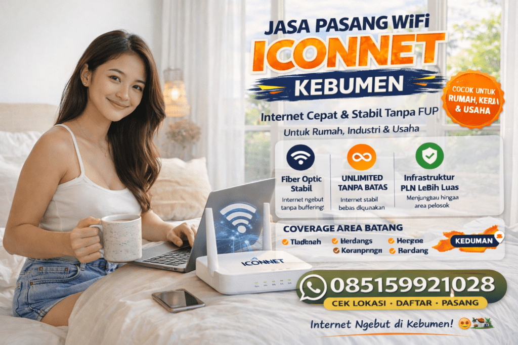 internet ICONNET di Kebumen