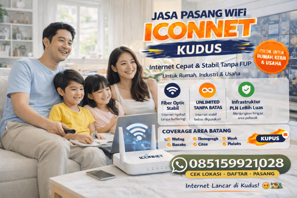 Pasang WiFi ICONNET Kudus