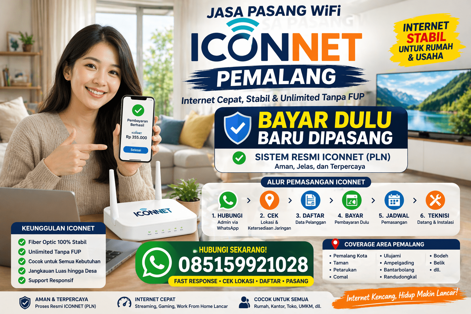 Cara Daftar ICONNET Pemalang