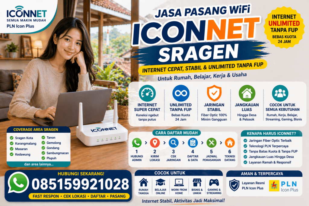 WiFi ICONNET di Sragen