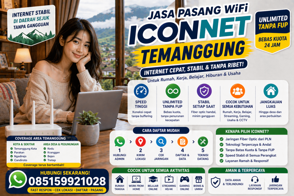 Keunggulan ICONNET di Temanggung