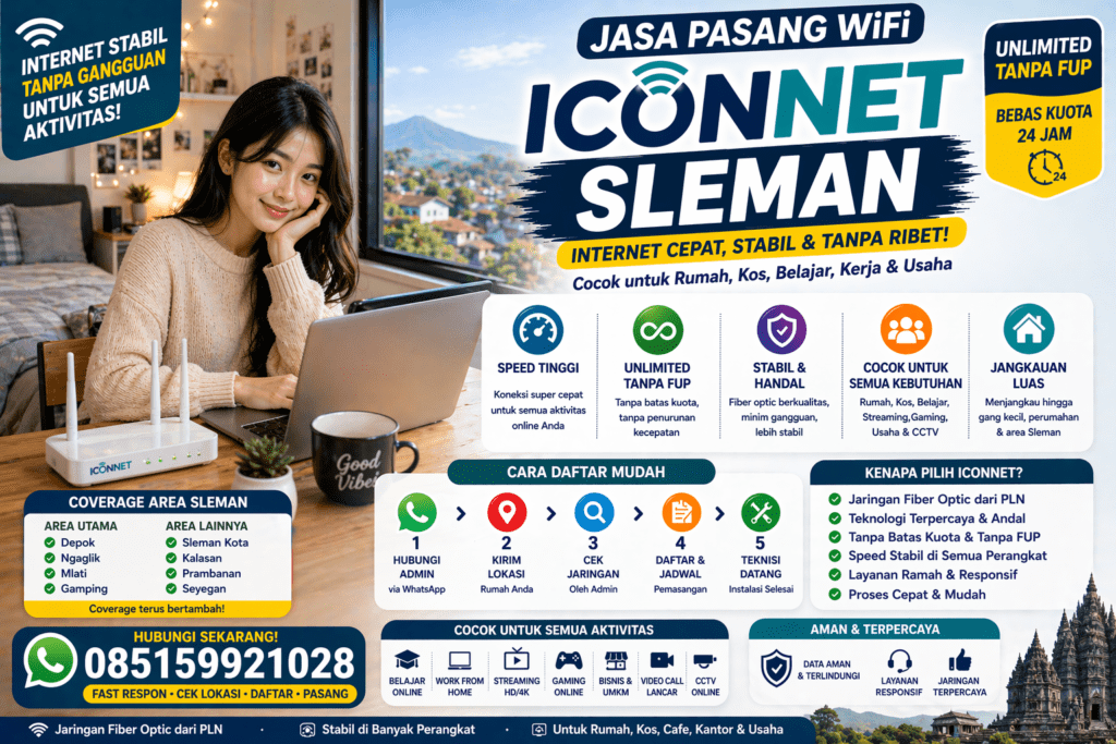 Pendaftaran ICONNET Sleman